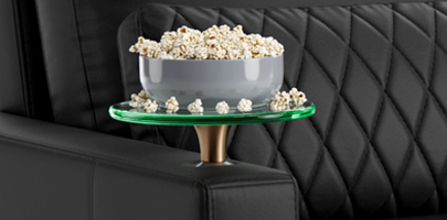 Seatcraft Diamante Home Theater Seats Tray Tables