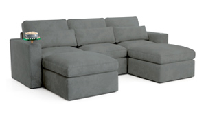 Seatcraft Fortuna Media Lounge Sofa