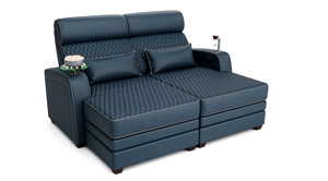 Seatcraft Haven Couch with Chaise Lounge