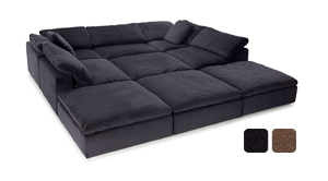 Seatcraft Heavenly U-Sectional Pit Lounge
