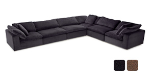 Seatcraft Heavenly L-Sectional Sofa
