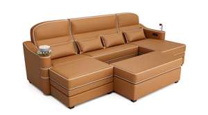 Seatcraft Symphony Media Couch